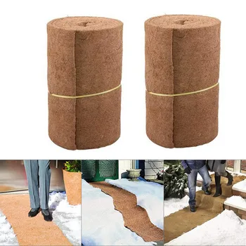 

Coco Liner Roll Basket Hanging Pad Garden Plants Flowerpot Basket Coco Fiber I88