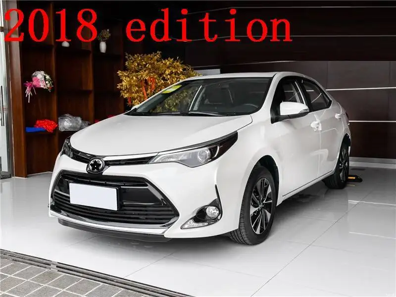 Автомобильный хромированный декоративный модифицированный автомобильный Стайлинг, аксессуары для украшения, защита 14 15 16 17 18 для Toyota Lewin