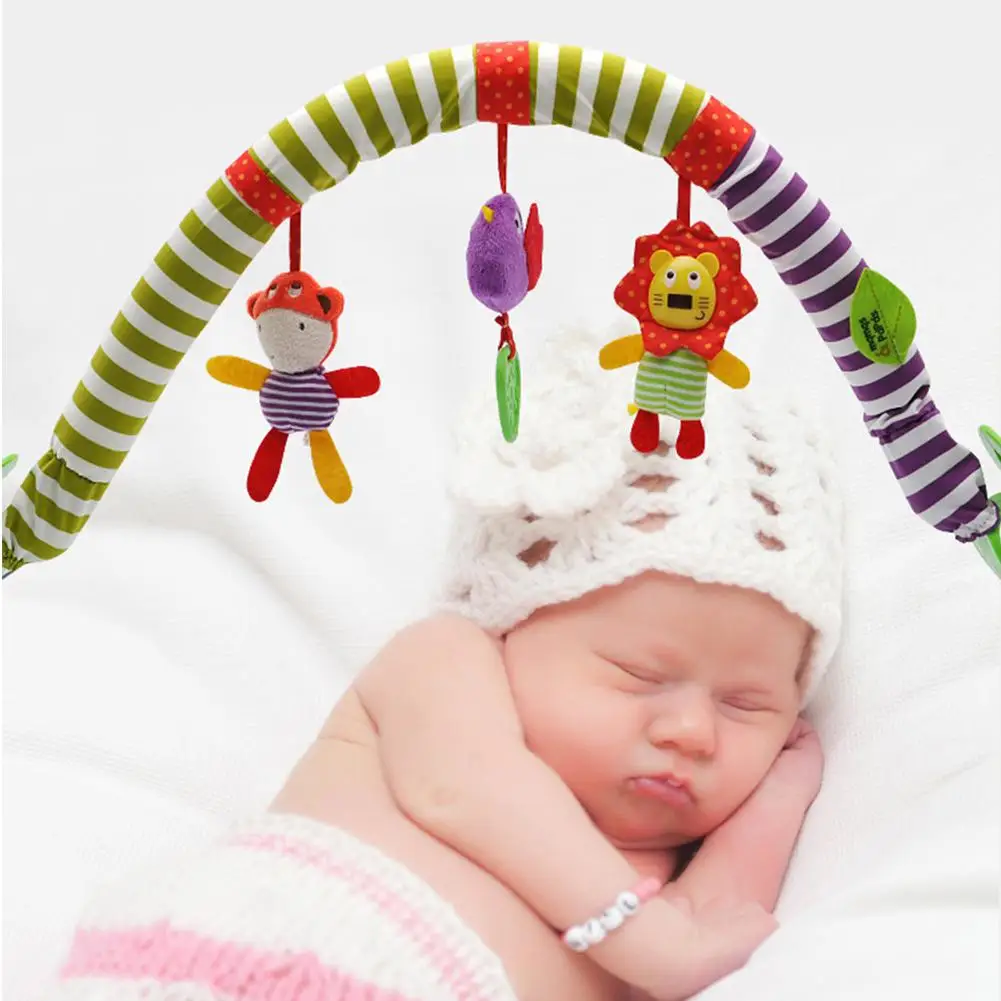 Kidlove музыкальная кровать клип подвесной колокольчик кулон клип подвижная погремушка игрушка для ребенка безопасность детской коляски сиденье