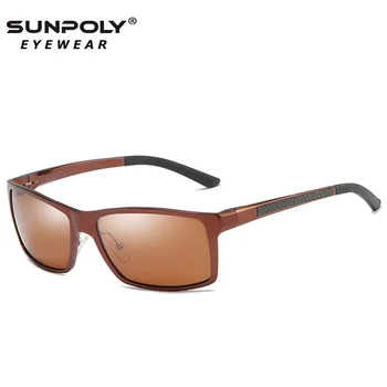 

SUNPOLY High Quality Metal Sunglasses For Man Polarized