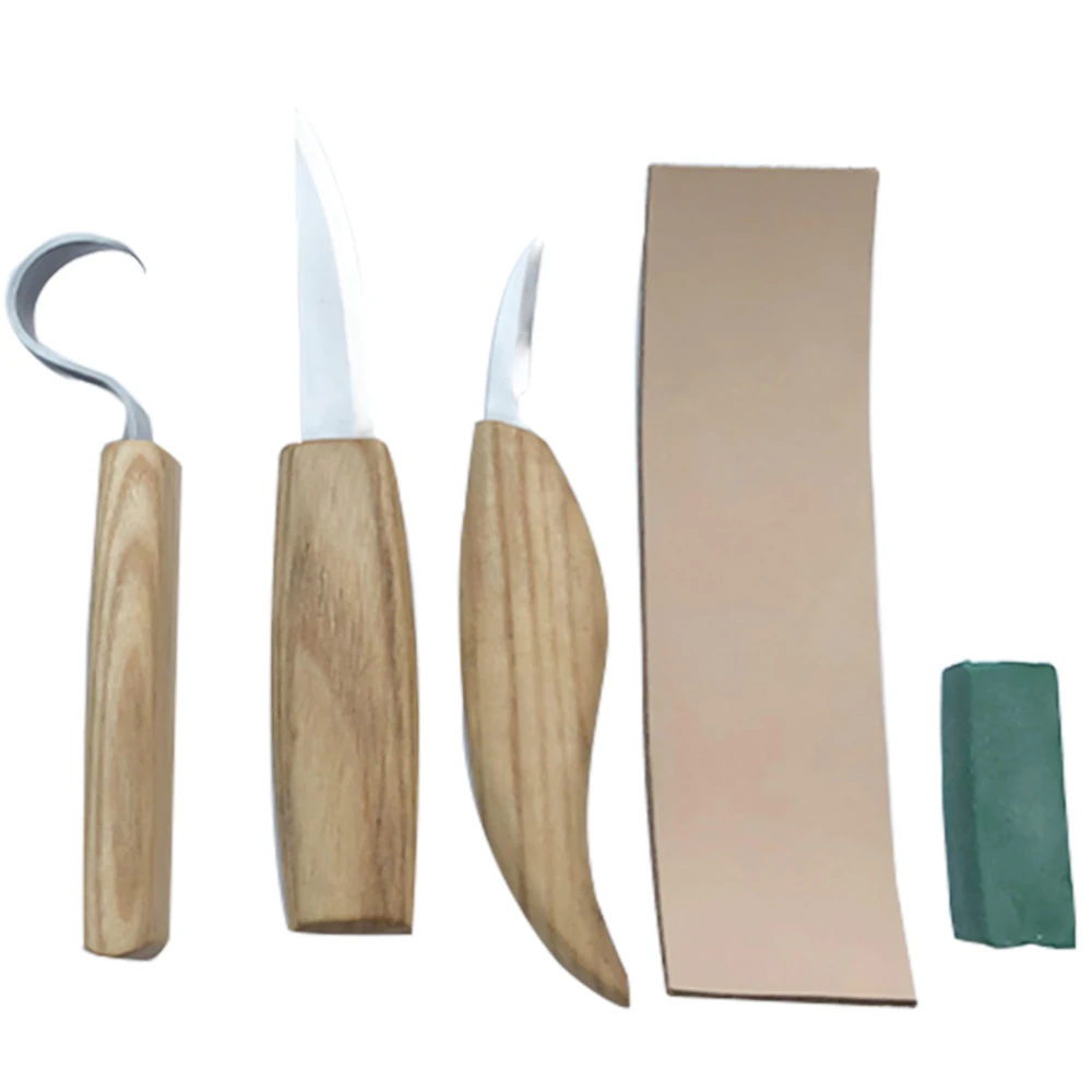 5 шт. резьба по дереву набор ножей с острыми краями древесины Gouge долота резак для поделок для резьбы по дереву инструменты ручной инструмент