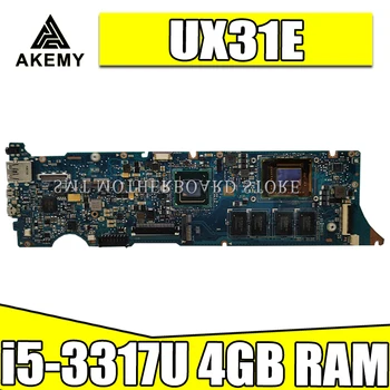 

UX31A for ASUS UX31A UX31A2 Laptop motherboard UX31A i5-3317U Processor 4 g RAM rev4.1 UX31A board Tests