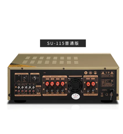 SU-115 усилитель 5,1 канальный 900 Вт/hifi Bluetooth USB/SD без потерь декодирование домашний ktv усилитель/три микрофона караоке хор