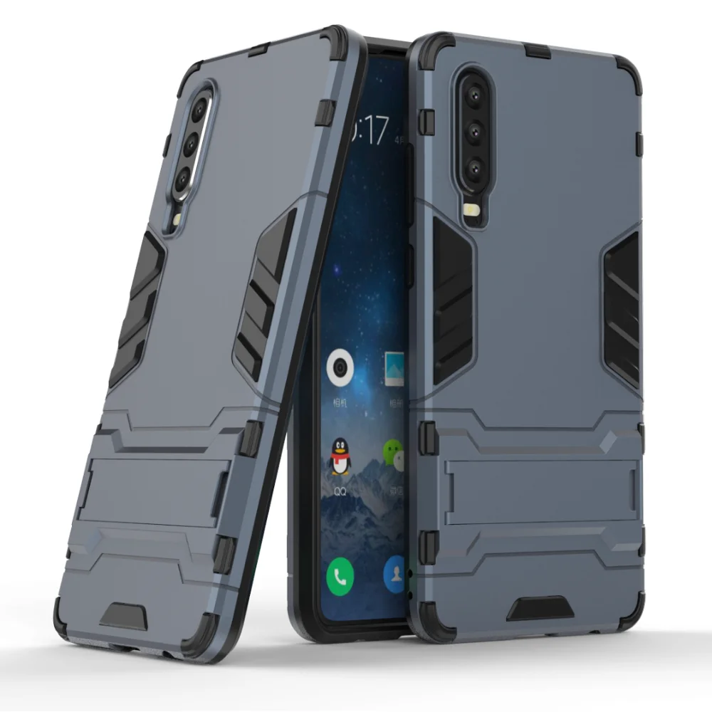 Роскошный противоударный чехол для телефона huawei P20 P30 P10 P9 Pro Lite Mate20 Mate30 Mate10 Mate9 Pro Lite с поддержкой задней крышки чехол s