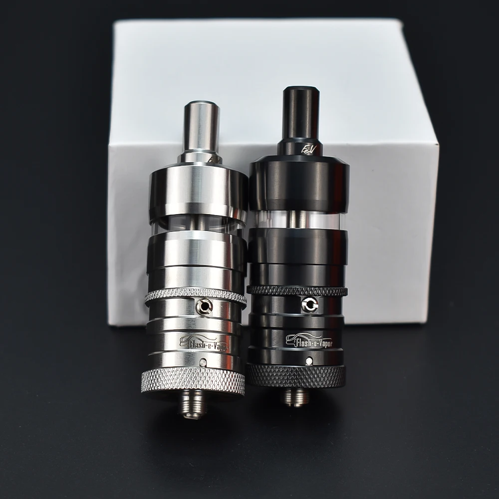 

Flash-e-Vapor V4.5S+ rta Tank Atomizer rta 4.5 ml 23mm Rebuildable 316ss material Flash-E-Vapor/FEV rta Tank vs Dvarw MTL FL rta