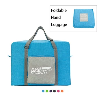 

Folding Travel Sports Cubes Storage Bag Korean Version of Portable Clothing Storage Bag Large Capacity Hand Luggage Duffle Bags