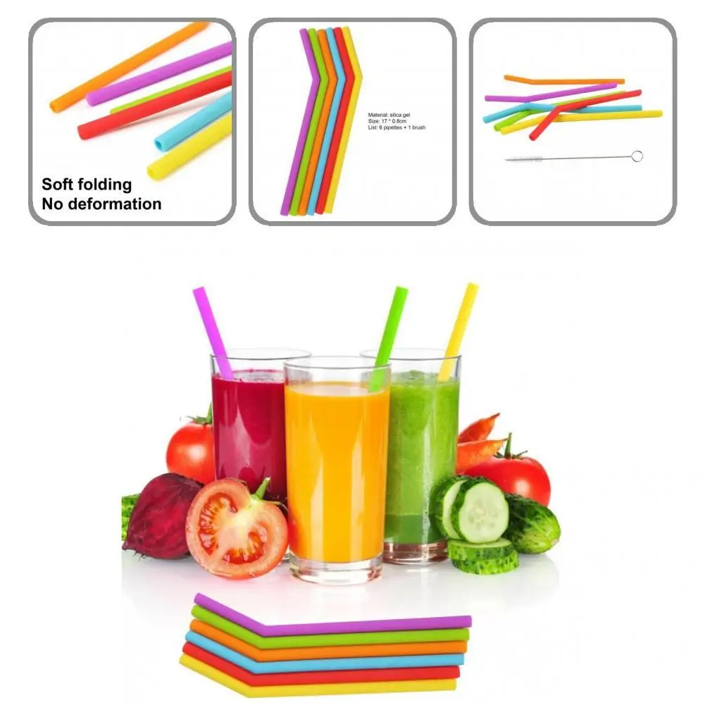 1 Набор уникальная соломинка для воды Легкая многофункциональная многоцветная