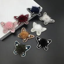 Ручная работа Кристалл Бабочка ткань паста ювелирные изделия кристалл водное Сверло DIY пользовательские аксессуары