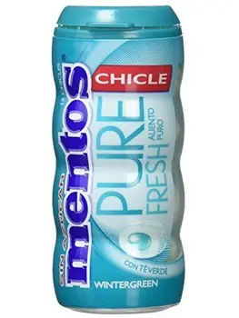

Mentos - Pure Fresh - Chicles con sabor a menta - 1 paquete - [Pack de 10]