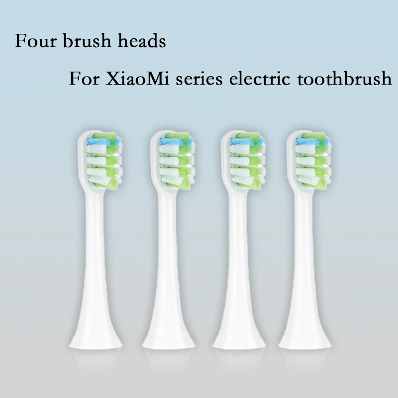 Сменные насадки для зубных щеток Xiaomi, электрические насадки для зубных щеток SOOCAS SOOCARE X3 Xiaomi Mijia, насадки для зубных щеток 5 - Цвет: 4 white brush heads