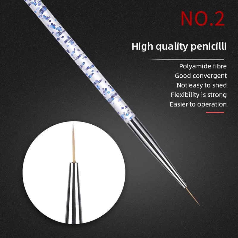 3pcs Nail Pull Pen Crystal Sequins Nail Carving Pen Nail Art Tool Manicure Accessories Nail Art& Tools Hot Sale