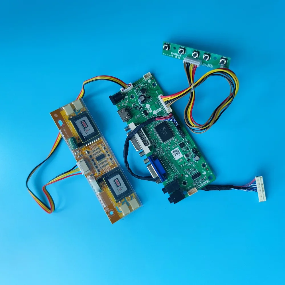 

Комплект для LM190E08 DVI VGA LVDS 4 лампы DIY HDMI-совместимый M.NT68676 30pin 1280X1024 драйвер платы контроллера 19-дюймовый экран монитора