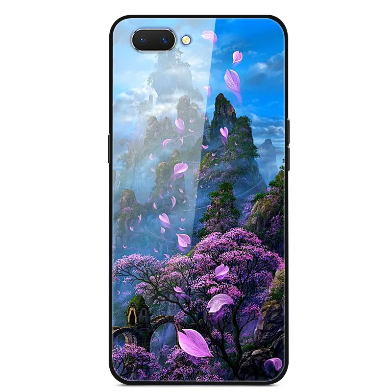 16 Для Oppo A3S чехол из закаленного стекла жесткий чехол для телефона для Oppo A3S OPPO A5 AX5 OPPOA5 TPU бампер чехол s для Oppo A3S A3 S - Цвет: 16