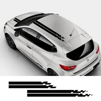 

For Volkswagen VW Golf Passat Toyota Corolla Yaris C-HR RAV4 Auris 2pcs Car Hood Cover Vinyl Film Sticker Car Tuning Accessories