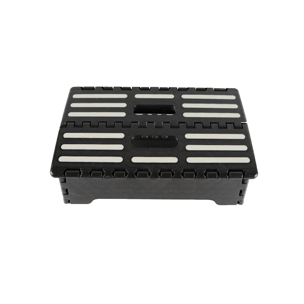 

Extra Wide PP Child Folding Step Stool Portable Outdoor Thickened Non Slip Elder Camping Indoor Bathroom Car