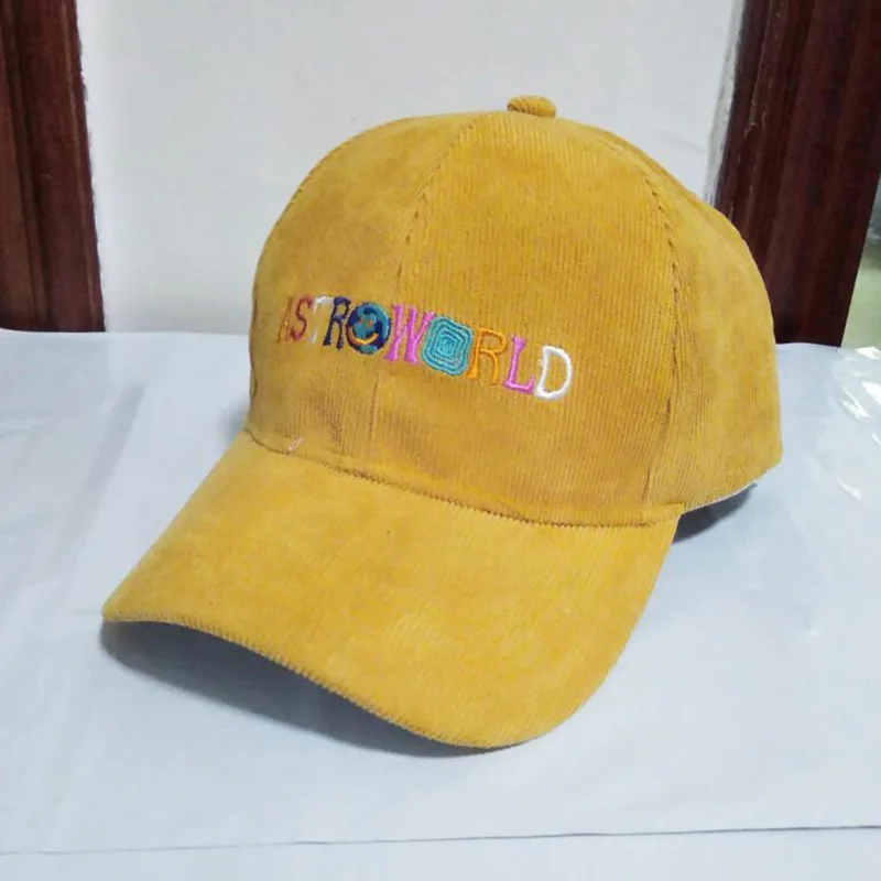 Последние альбом ASTROWORLD папа шляпа хлопок высокое качество вышивка Astroworld бейсболки унисекс