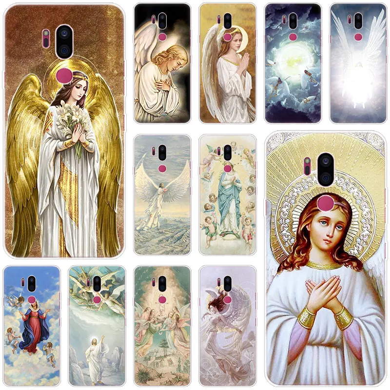 Силиконовый чехол The Guardian Angel для LG G5 G6 Mini G7 G8 G8S V20 V30 V40 V50 ThinQ Q6 Q7 Q8 Q9 Q60 W10 W30 Aristo 2 X Power