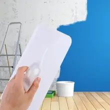 Пластиковая гладилка прозрачный резиновый плиточный инструмент шпатель плитка штукатурка кирпичная кладка легкий строительный вспомогательный инструмент