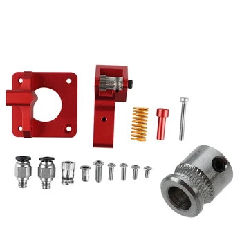 

MK8 Extruder Drive Gear 5mm Bore with 3D Printer Accessories Creality Cr-10S Pro Ender-3 Ptfe Spring Extruder Kit