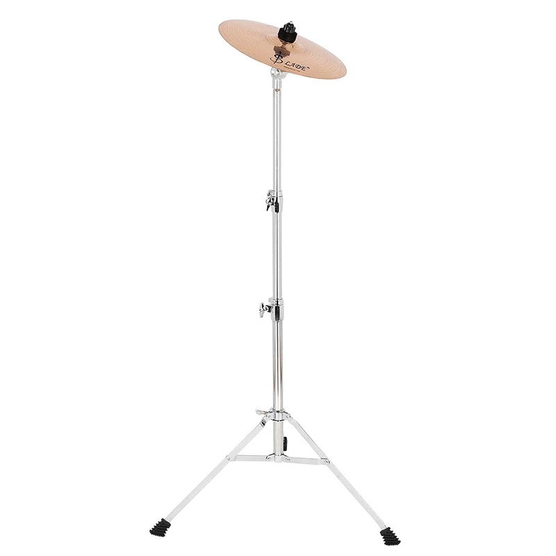 Барабанная стойка Snare Dumb Holder тарелка с тройным угловым кронштейном Поддержка всех размеров тарелок для барабанной установки