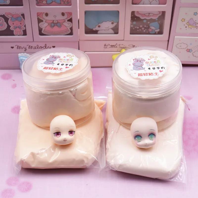 100 г Профессиональный ультра светильник глина мягкая DIY кукла грязевая сухая