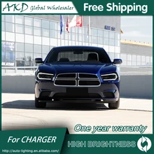 Фары для Dodge charger 2011- DRL дневные ходовые огни головная лампа светодиодный Биксеноновая лампа Противотуманные фары тюнинг автомобильные аксессуары