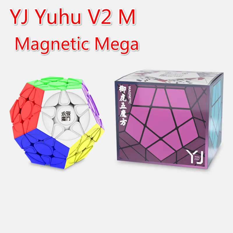 Yj Yuhu Megaminxeds V2 M Волшебный куб мега скоростная головоломка 3x3x3 детские игрушки