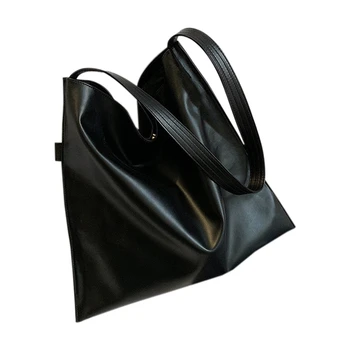 

Tote Bag Women Bag Large Capacity Soft Leather Fashion Korean Trend Wild Shopping Bag Shoulder Bag