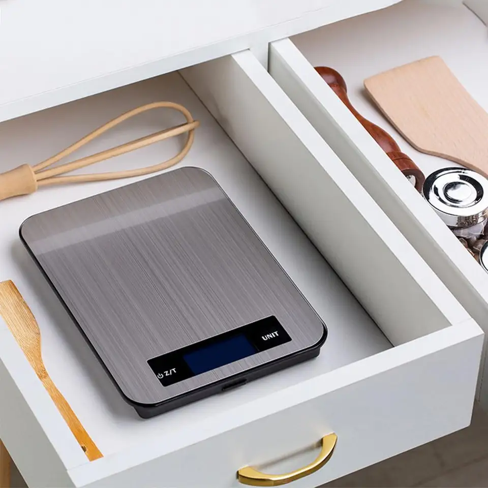 Bilancia Da Cucina Digitale – Bilancia Da 10 Kg Con Display LCD E - Foto 10