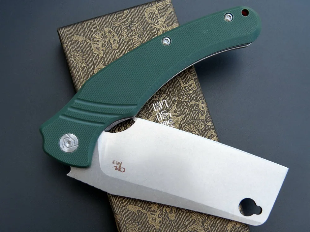 CH CH353 Folding Knife D2 Blade G10 Handle Ball Bearing outdoor Survival Tactical Pocket High-quality kitchen knife EDC Tool