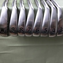 0311 утюги для гольфа серебристое Кованое железо для гольфа 0311 клюшки для гольфа 3-9W R S стальной вал с головкой крышка