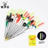 W.P.E Fishing Float 5pcs/pack 3g 18 color Barguzinsky Fir Float 19cm-23cm Fishing Tackle Vertical Buoy Float Carp Fishing Float ► Photo 1/6