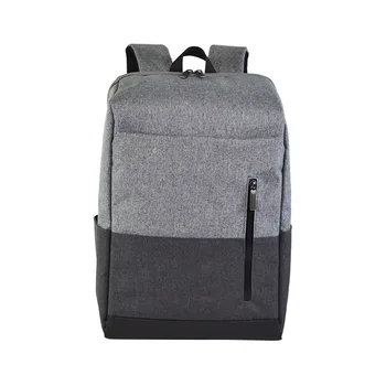

2020 new business casual simple travel backpack three-color stitching ant cloth men and women backpack