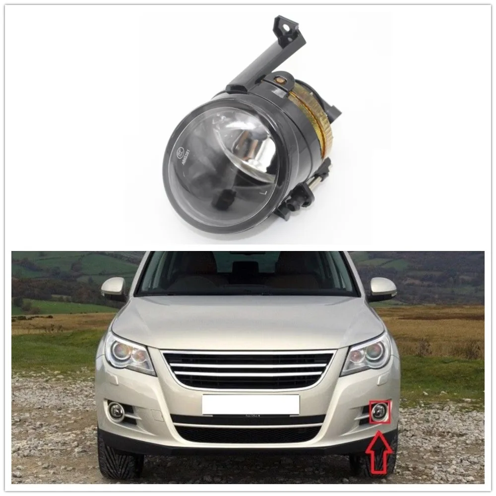 Противотуманный светильник с левой стороны для VW Tiguan 2007 2008 2009 2010 2011 Стайлинг