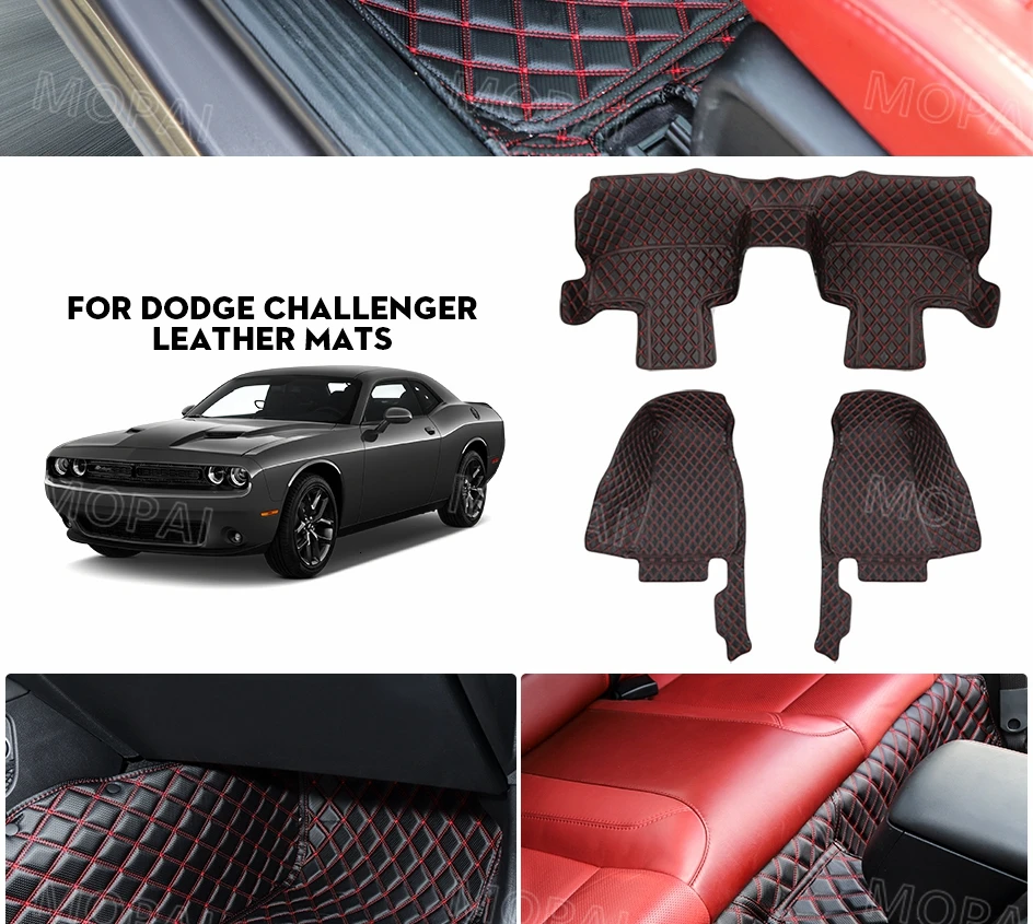 MOPAI коврики для Dodge Challenger Up кожаные коврики в автомобиль коврики для ног Аксессуары Для Dodge Challenger