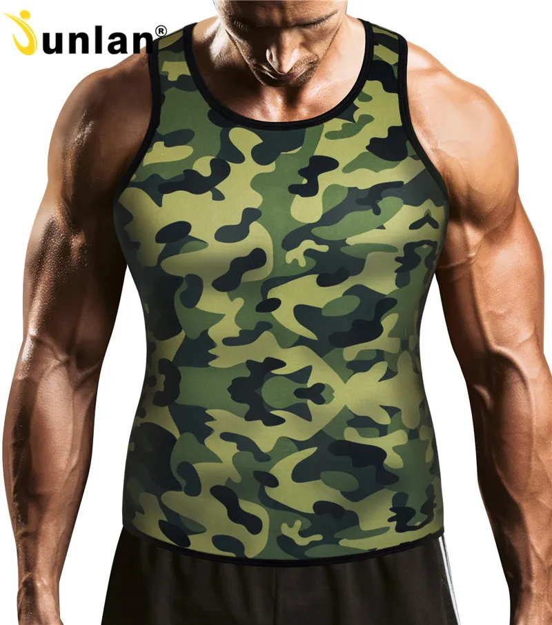 Junlan мужской жилет для похудения, формирователь тела, контроль живота, талии, тренировочный неопреновый жилет для похудения, моделирующий ремень