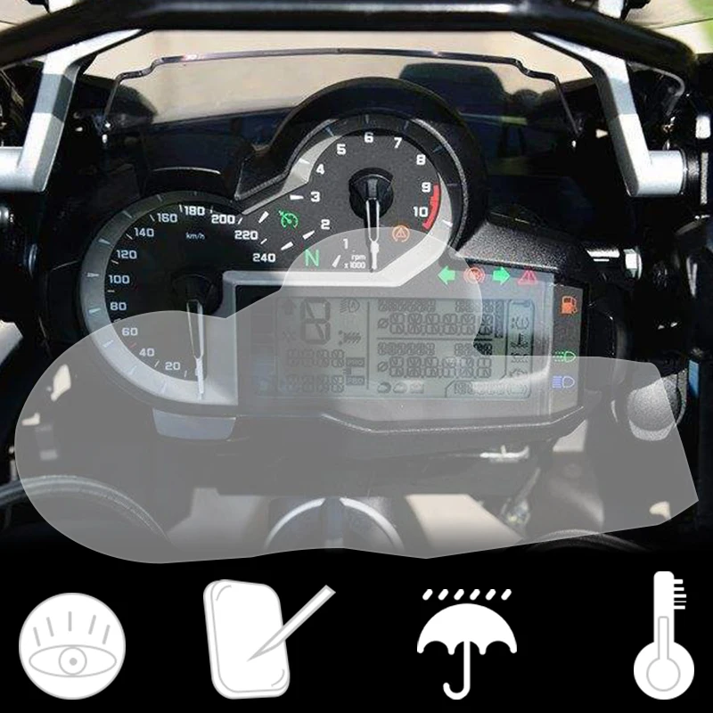 

Motorcycle Instrumentation membrane Dashboard Scratch Protection Sticker FOR BMW R1200GS R1200R ADV LC 2013 2014 2015 2016 2017