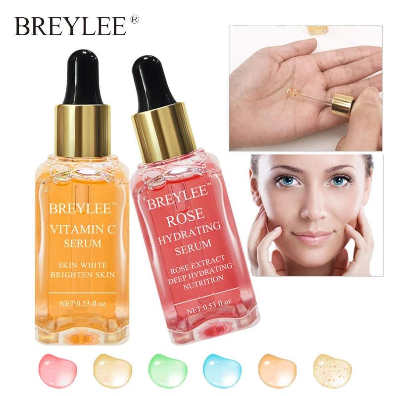 Отбеливающая отбеливающая сыворотка BREYLEE с витамином C подтягивающая