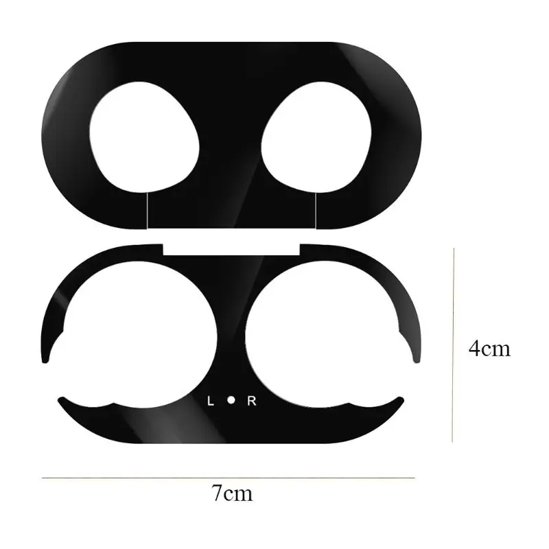 Красочный защитный стикер металлический пылезащитный стикер пылезащитный Ультратонкий чехол для samsung Galaxy Buds зарядное устройство коробка