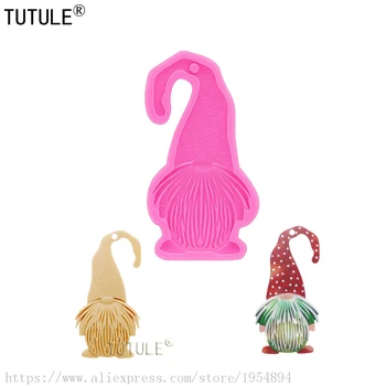 

Gnomies keychain mold-Food grade silicone mold-Cake Tool,Chocolate,Candy,Gnomies Polymer Clayresin mold,Craft keychain mold