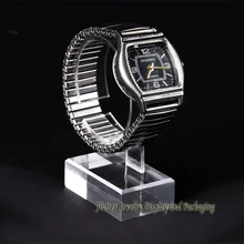 20 шт./лот, акриловый браслет, дисплей, подставка, держатель для часов, показ лодыжки, органайзер, ювелирные изделия, демонстрационный стеллаж витрина