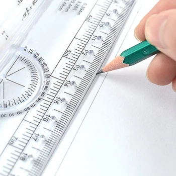 

Angle Parallel Ruler Universal Foot Chiban Angle Rule Balancing Scale Drawing Reglas Multi-purpose Rolling Ruler for drawing