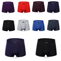 New 10Pcs/Lot Mens Underwear Boxers Men's Sexy Soft Cotton Underpants Boxer For Men Panties Comfortable Male Boxershorts XXXL 1