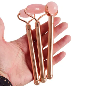 

1 set of Skin care tools Face Massage Natural jade RoseFacial Massage Roller Jade Stone Face Lift Hands Body Skin Relaxation