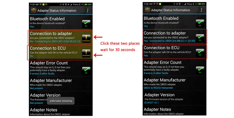 Vgate icar2 software setting 3