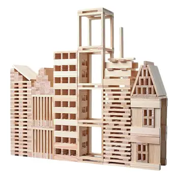 

300 pieces Creative Interesting Useful Durable Building Blocks for Home School