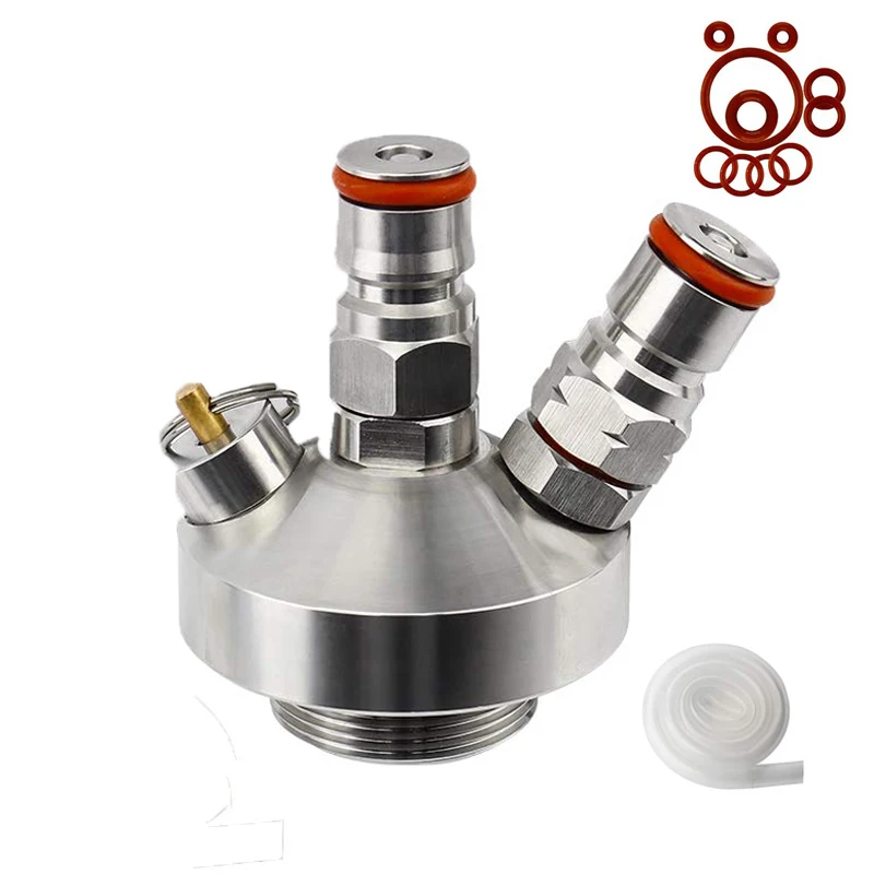 Шаровой замок мини Keg распределитель с газом и жидкостью быстро отключается для 2L/3.6L/5L/10L мини-кега для пива диспенсер садоводства пивоварения - Цвет: mini tap