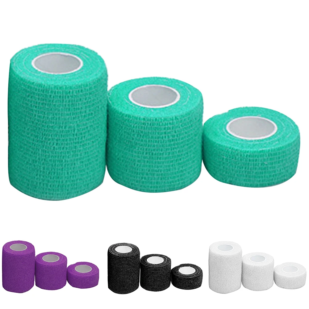 3pcs Finger Protection Athletic Weightlifting Support Pain Relief Breathable Elastic Strain Injury Self Adhesion Sports Tape