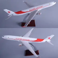40 см 1: 172 масштаб Airbus Algeria Airline A330 авиационная модель самолета w базовый сплав самолет Коллекционная демонстрационная коллекция
