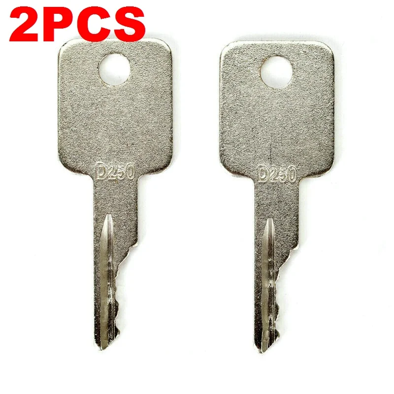 2PCS Ignition key For Bobcat for Case for Skidsteer D250 Keys Excavator Ingersol Pollack Ditch Witch Starter Switch